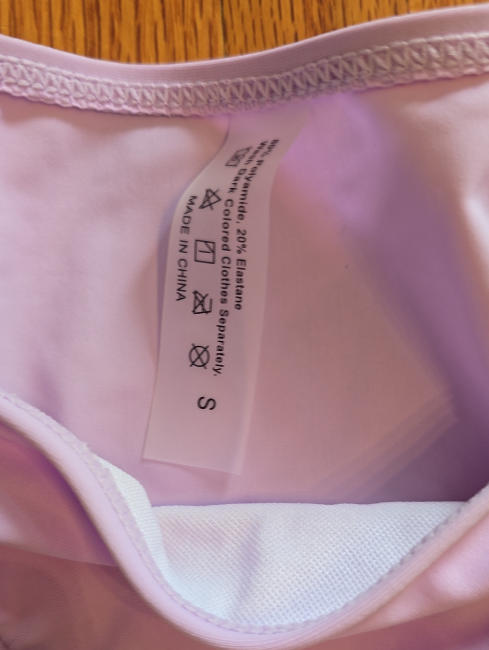 Lilac Triangle String Bikini Set - Picture 2 of 4